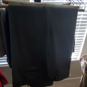 Calvin Klein Gray Suit Pants